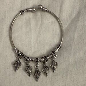 New Elegant Silver Charm Bracelet